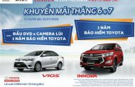 Toyota mỹ đình - Chương trình khuyến mãi tháng 6-7 năm 2018