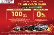 Chương trình siêu khuyến mãi tháng 11, 12-2019 Toyota mỹ đình